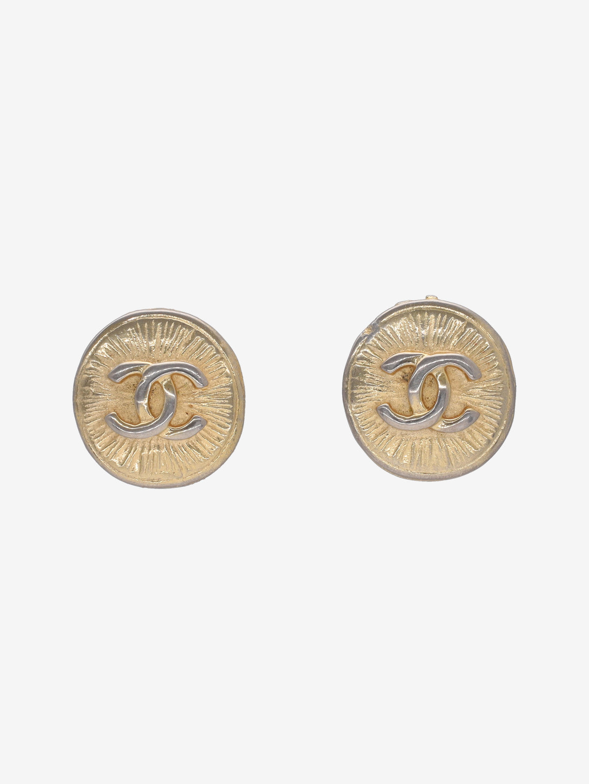 Chanel Logo Gold Coin Earrings B4625.4  Chanel 