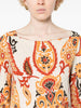 Gucci Vintage Paisley-Print Bateau Midi Dress WCV241030  Gucci 