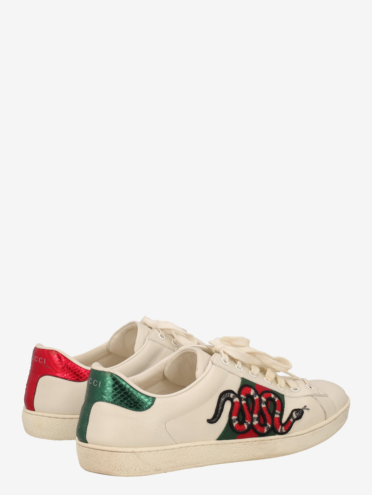 Gucci White Leather Sneakers WCV250880  Gucci 