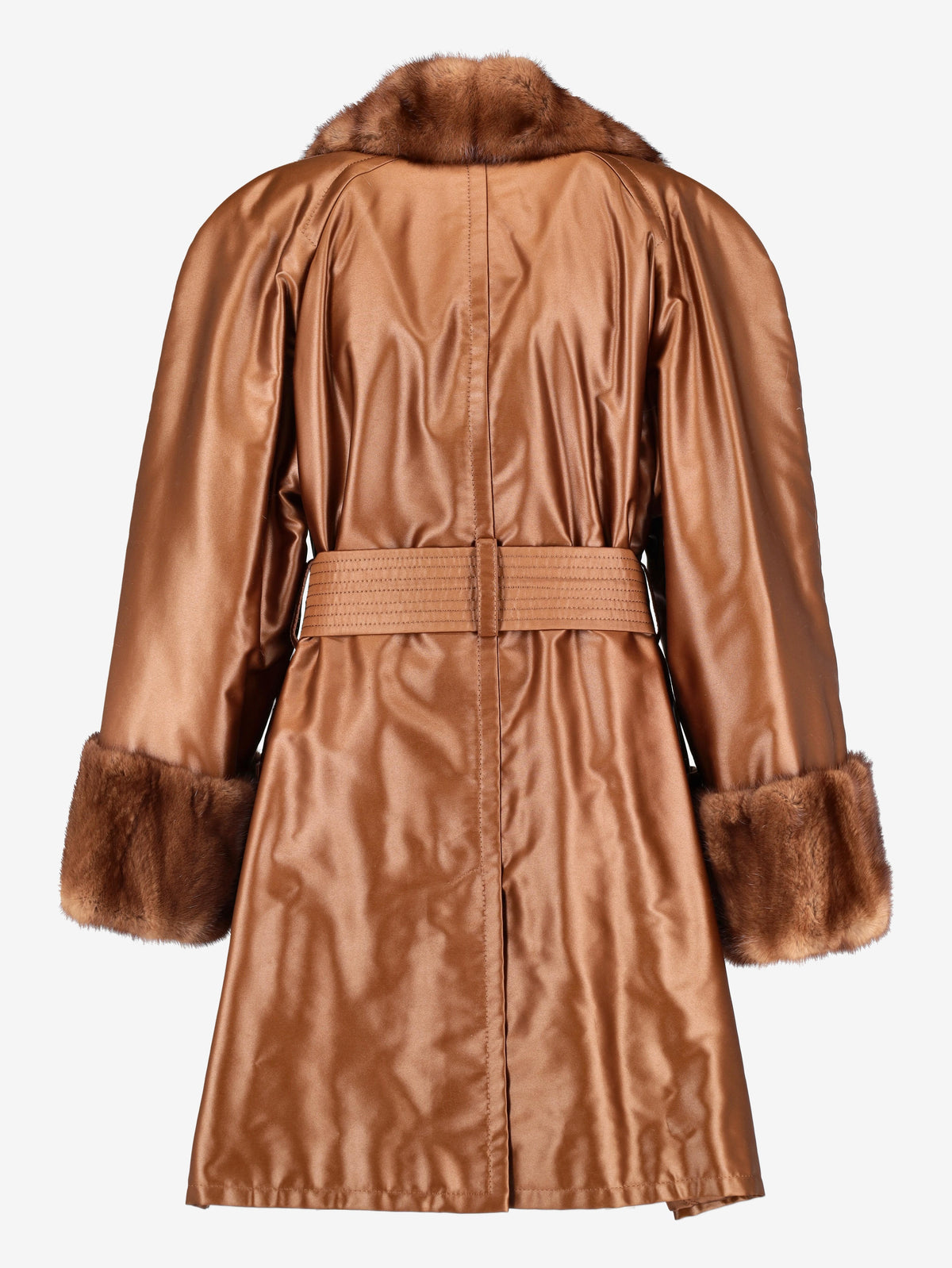 Mario Borsato Coat with Fur Details CVM26.6.98  Mario Borsato 