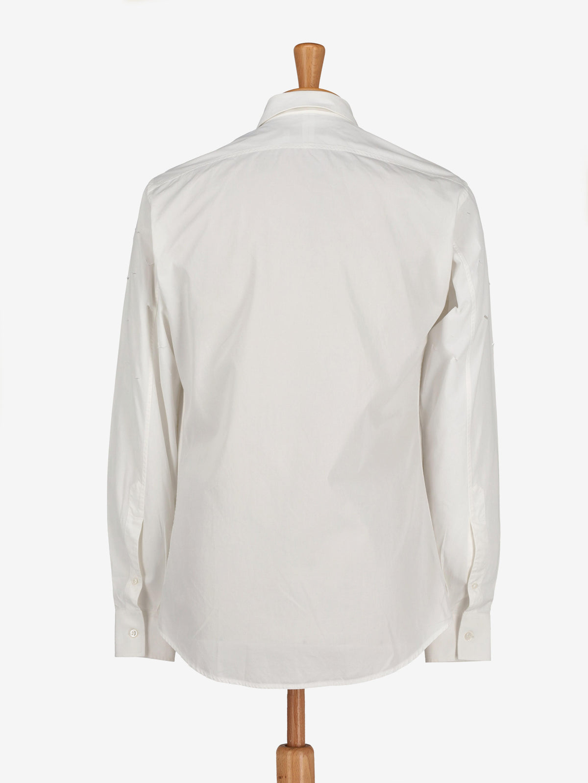 Yves Saint Laurent White Cotton Shirt WCV250825.05  Yves Saint Laurent 