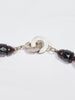 1980s necklace with red and black beads W22033118  Vintage 