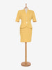 Yellow cotton suit