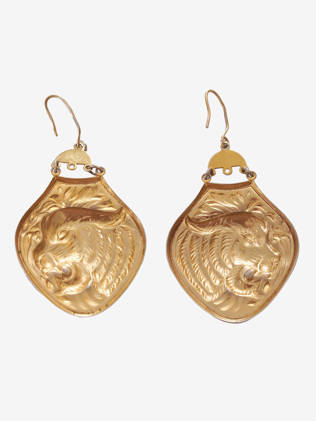 Orciani Lion Earrings MR280923_04  Orciani 