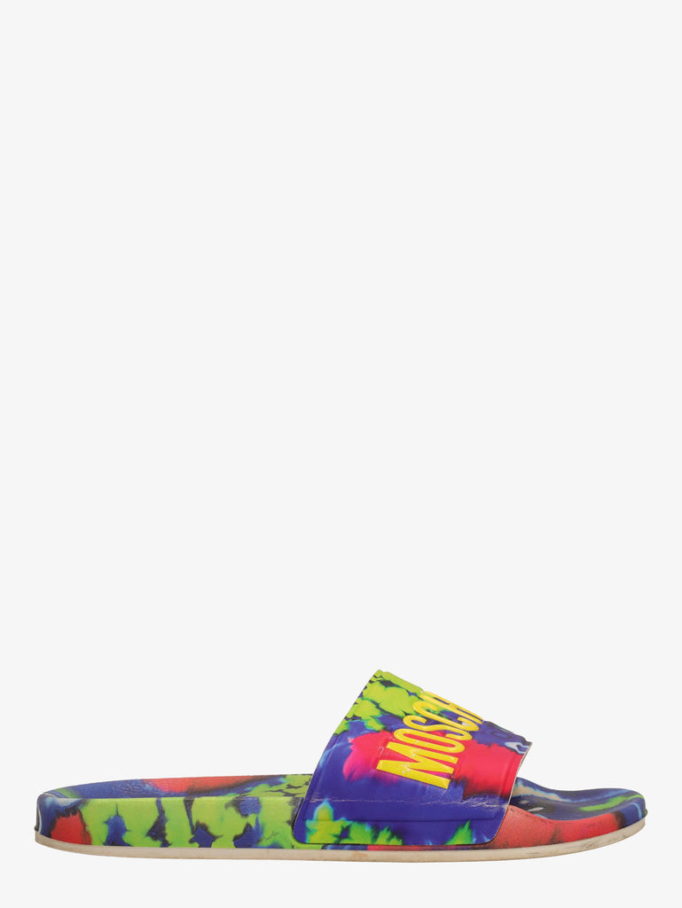 Moschino Tie-Dye Slippers WCV250819.03  Moschino 