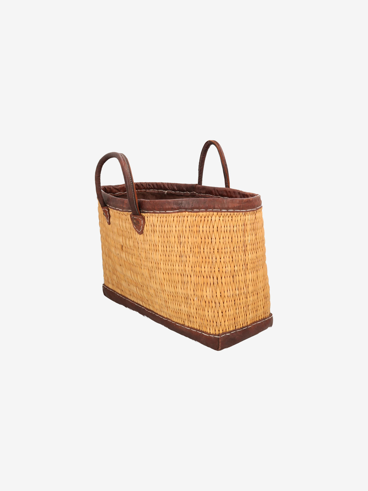 Vintage Wicker Bag W200326.4  Vintage 