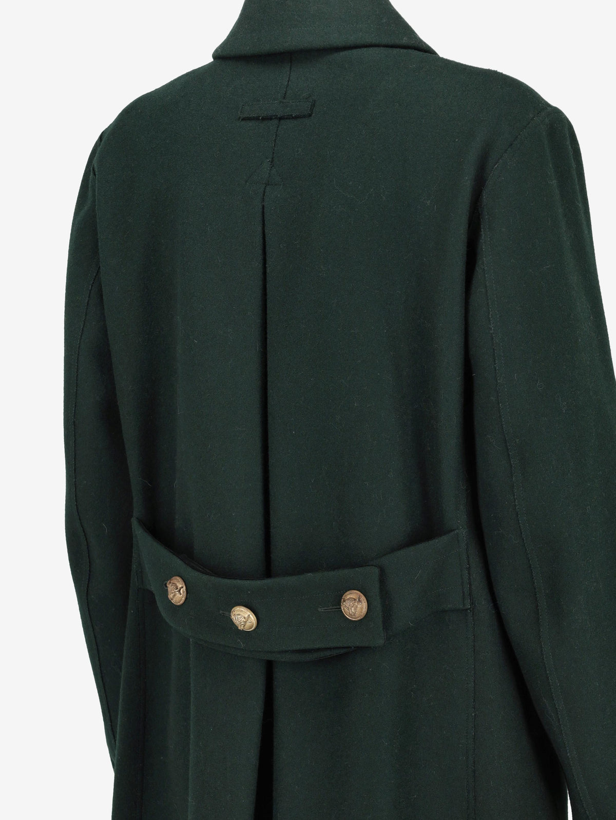 Jean Paul Gaultier Thick Wool Coat B121125.2  Jean Paul Gaultier 