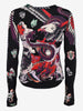 Just Cavalli Tattoo Print Shirt W24121253.11  Just Cavalli 