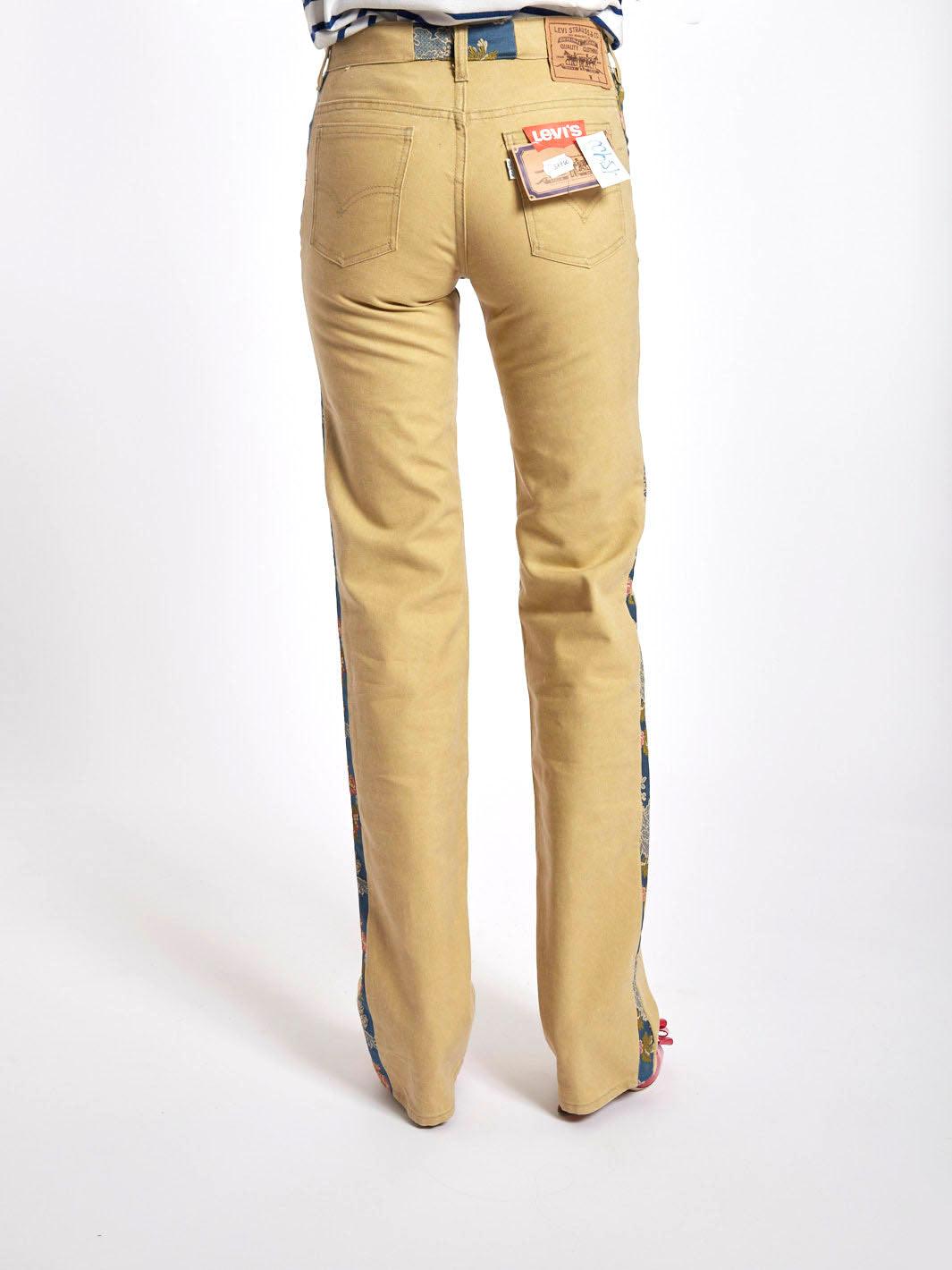 1980's Levi's jeans, customised by Cavalli e Nastri W22031721  Cavalli e Nastri 