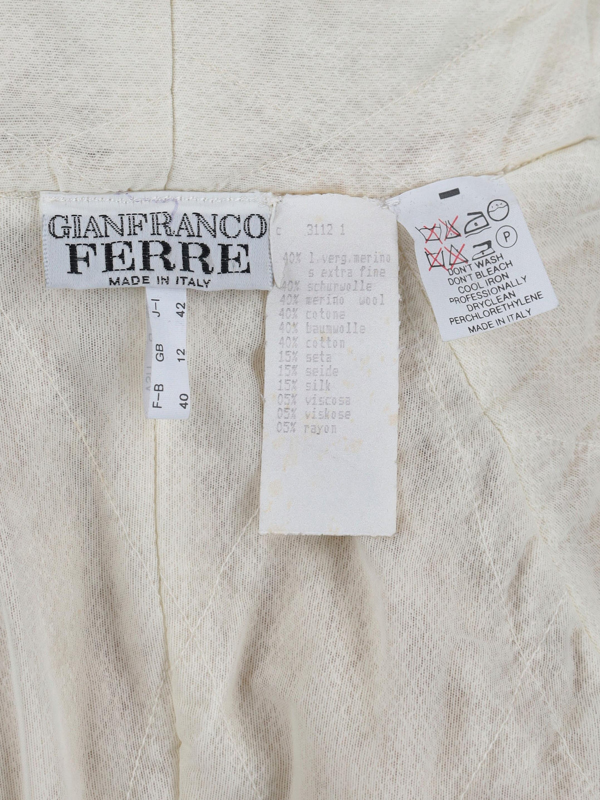 Gianfranco Ferrè Knitted Cardigan