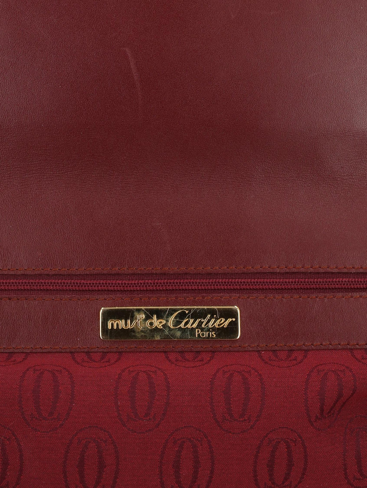 Must De Cartier Double Handbag W22063002  Cartier 