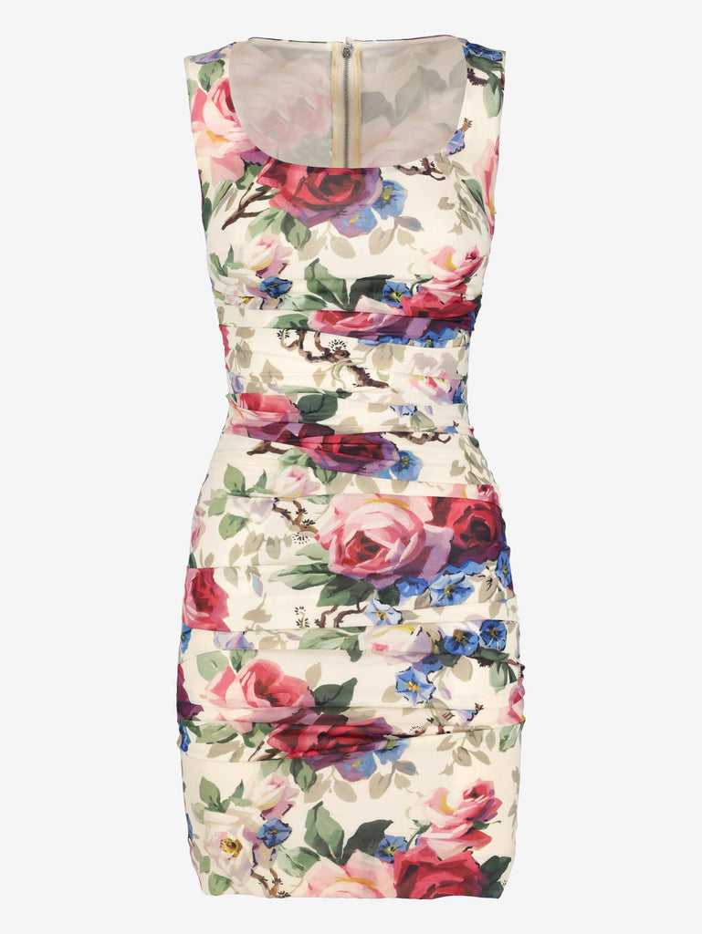 Dolce&Gabbana Flower Dress CVM20.16.26  Dolce & Gabbana 