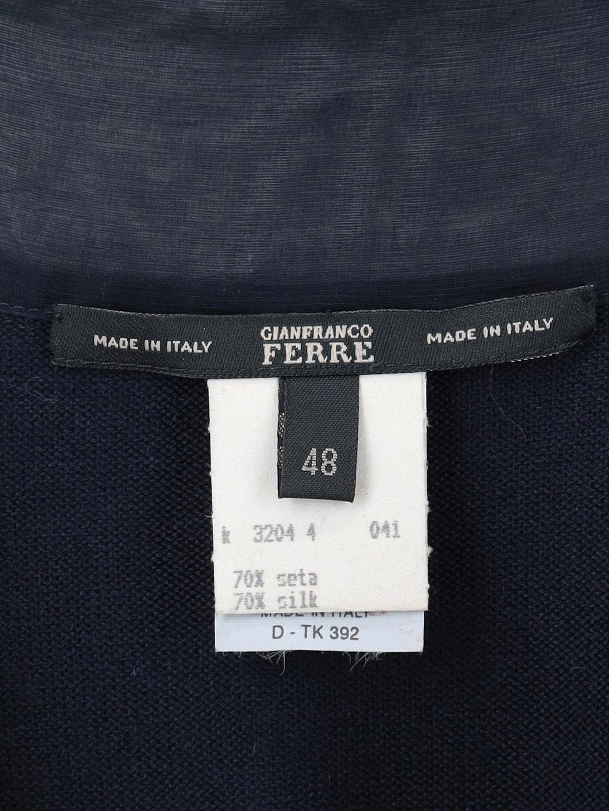 Gianfranco Ferré Layered Silk Shirt
