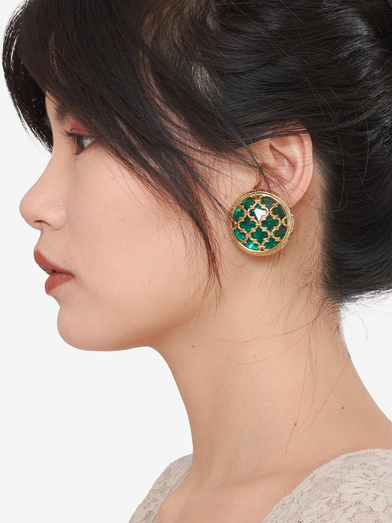 Coveri Round clip-on earrings MR280923_01  Coveri 