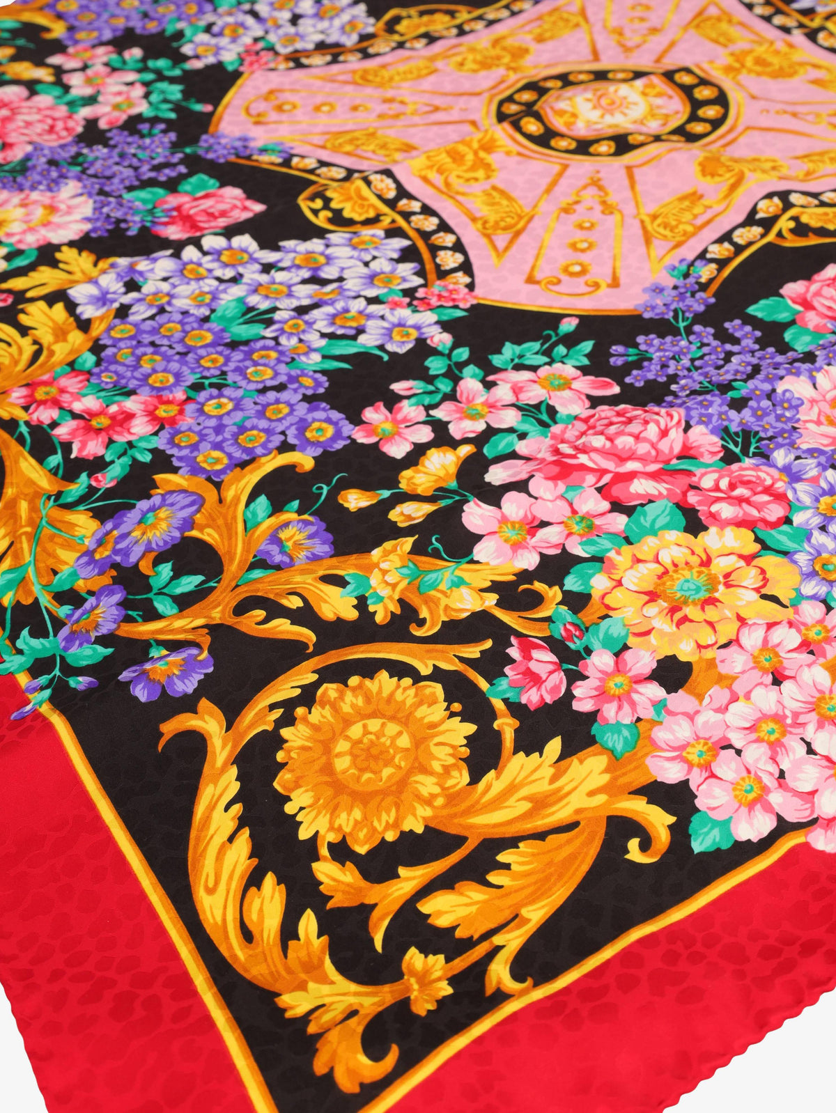 Vintage Baroque Print Foulard WCV300625.31  Vintage 
