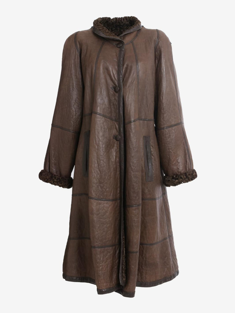 Vintage Leather Reversible Coat MR70025  Vintage 