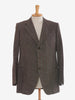 Brown herringbone suit U81_11/18  Vintage 