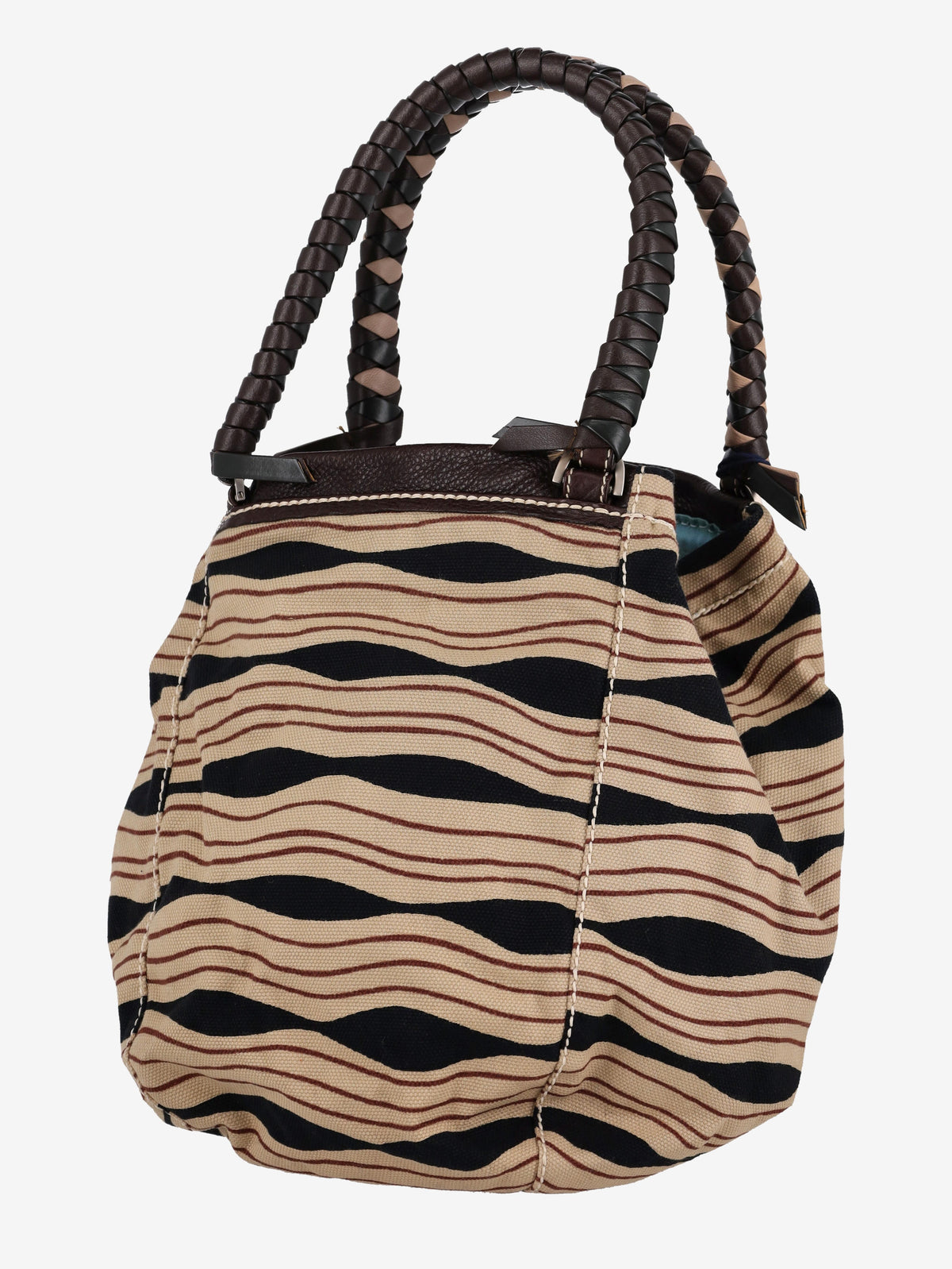 Malo Striped Bag WCV24101075  Malo 