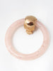 1980s Enrico Coveri clip earrings with pink hoops W22062132  Enrico Coveri 