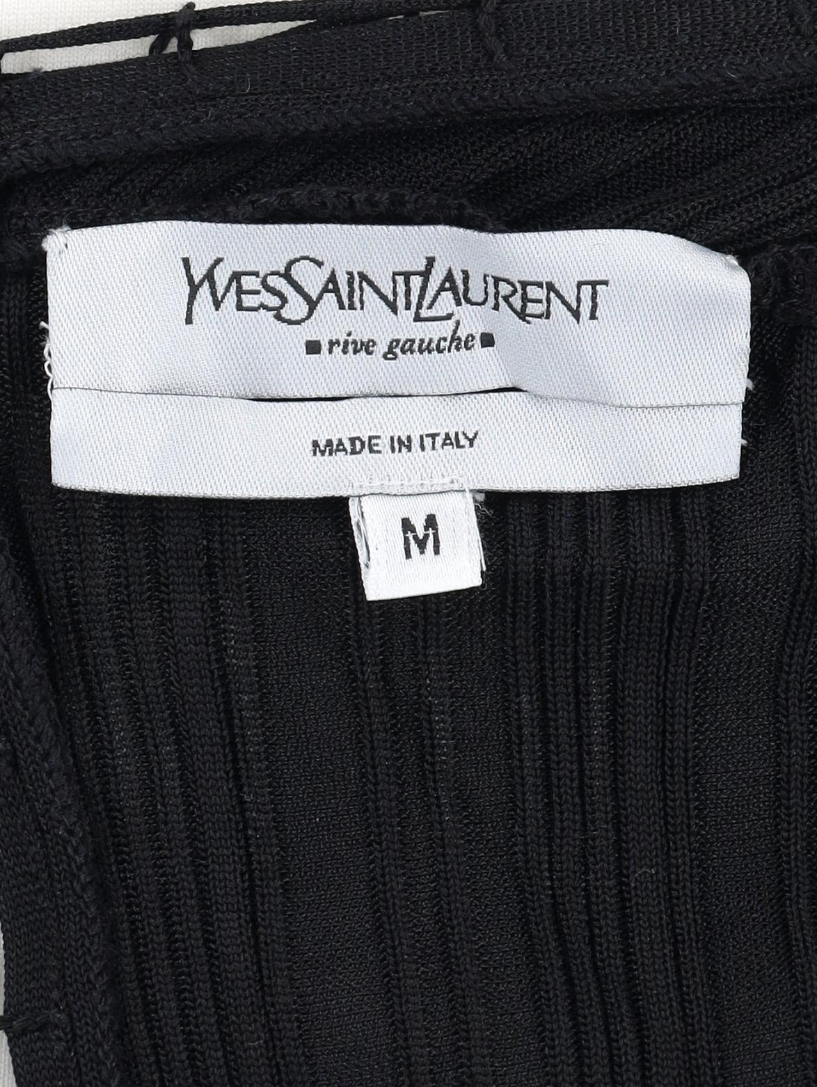 Yves Saint Laurent Cut-out Cardigan