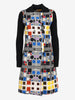 Fendi Long Multicolored Quilted Jacket W2511.64  Fendi 