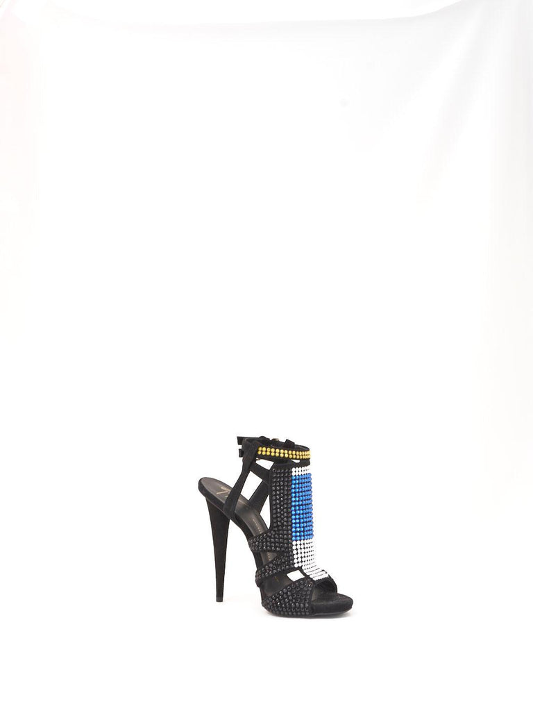 Giuseppe Zanotti Multi-coloured strass sandal W22090902  Giuseppe Zanotti 