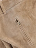 Loro Piana Suede Leather Straight-Leg Pants W7426.53  Loro Piana 
