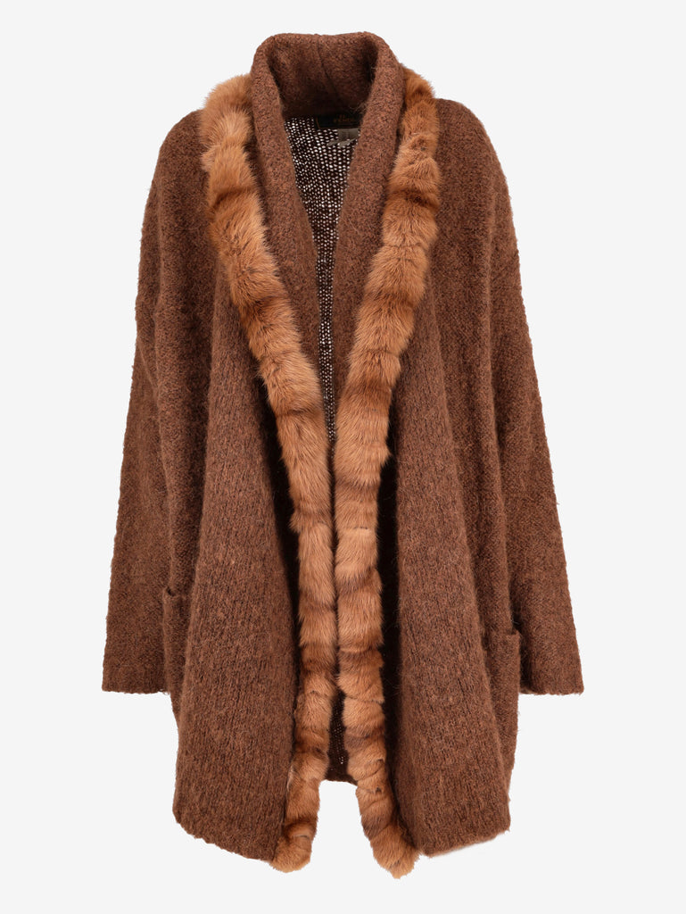 Fendi Wool Coat With Fur W2511.68  Fendi 