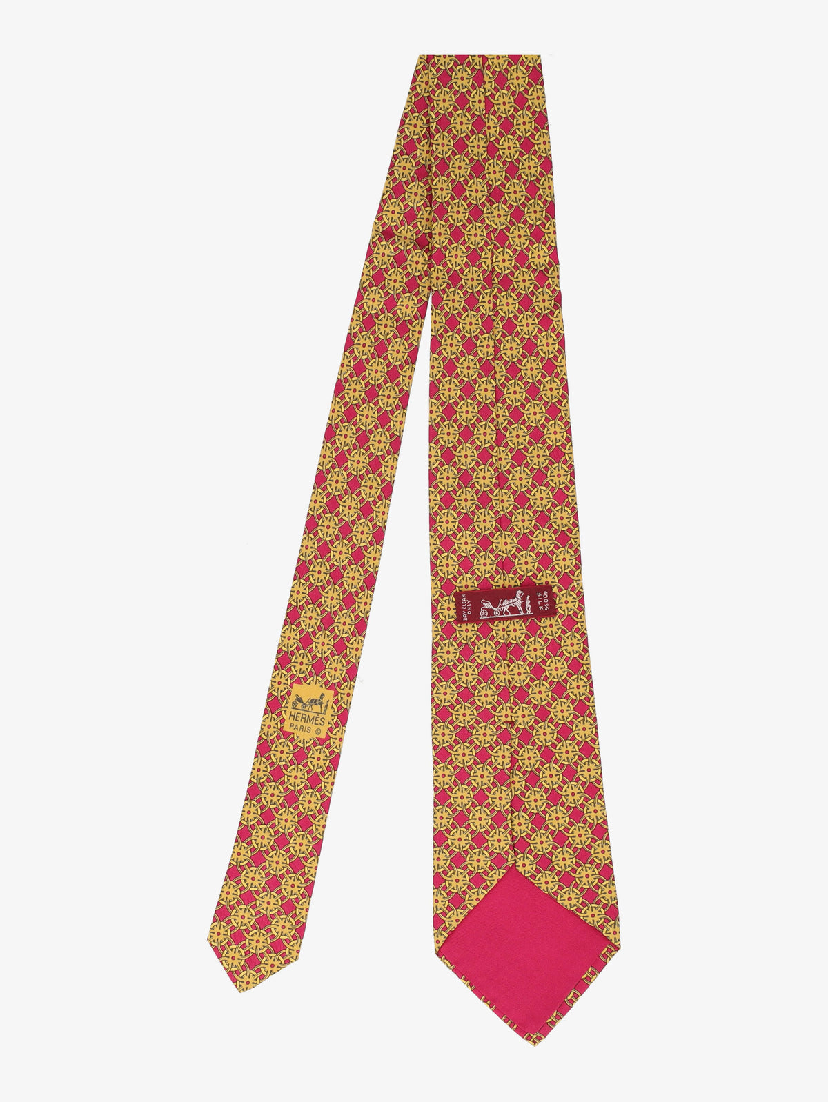 Hermès Patterned Tie 161225.31  Hermes 