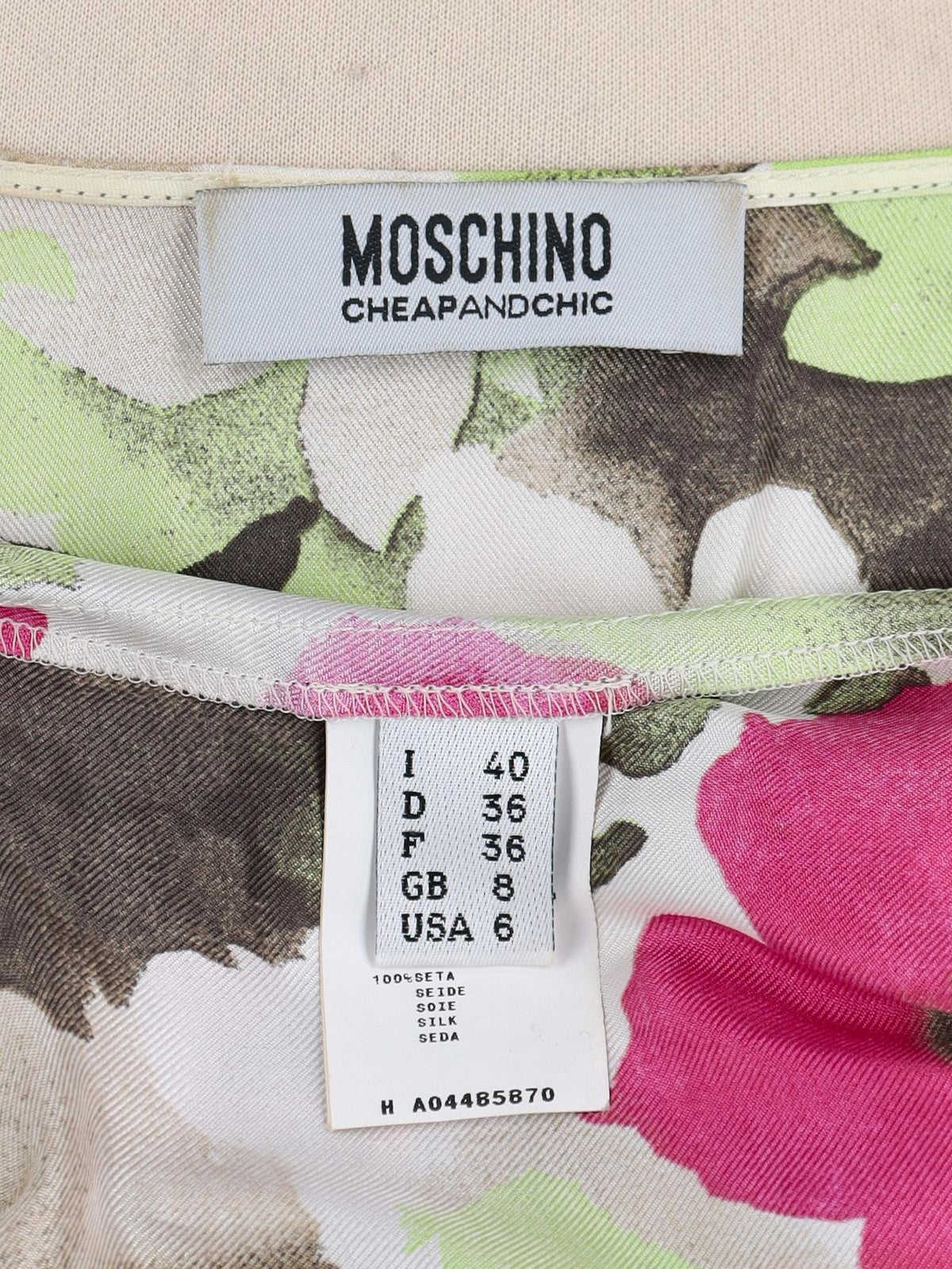 Moschino Flower Patterned Dress 06032025.2  Moschino 