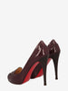 Louboutin Open Toed Heels in Burgundy Leather WCV161224_70  Christian Louboutin 