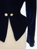 Juanita Sabbadini Blue Velvet Suit