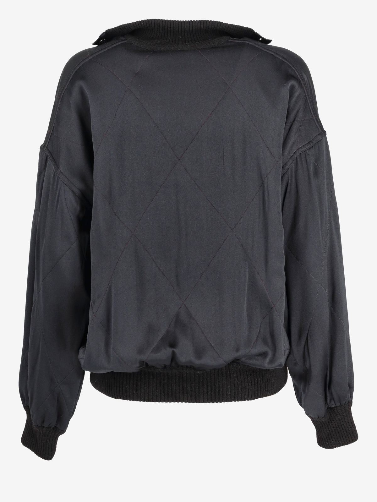 Mondrian Black Quilted Jacket W2511.118.05  Vintage 