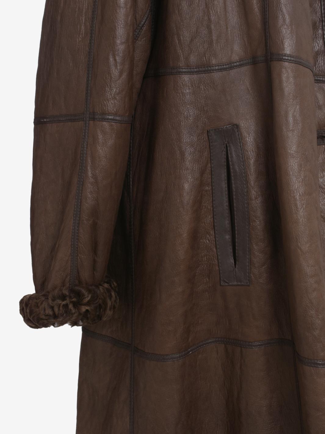 Vintage Leather Reversible Coat MR70025  Vintage 