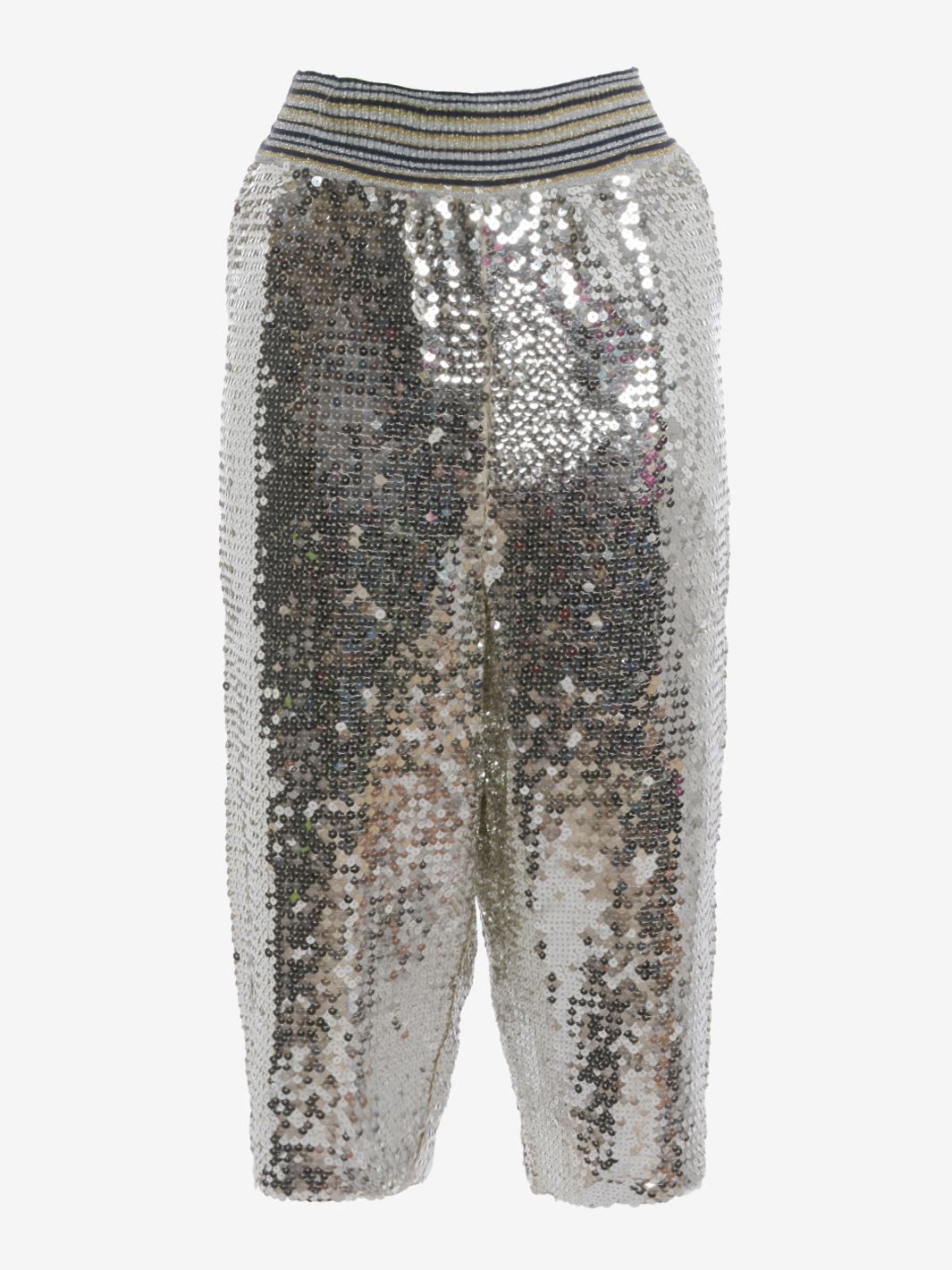 Gianfranco Ferré Sequined Capri Pants - 80s