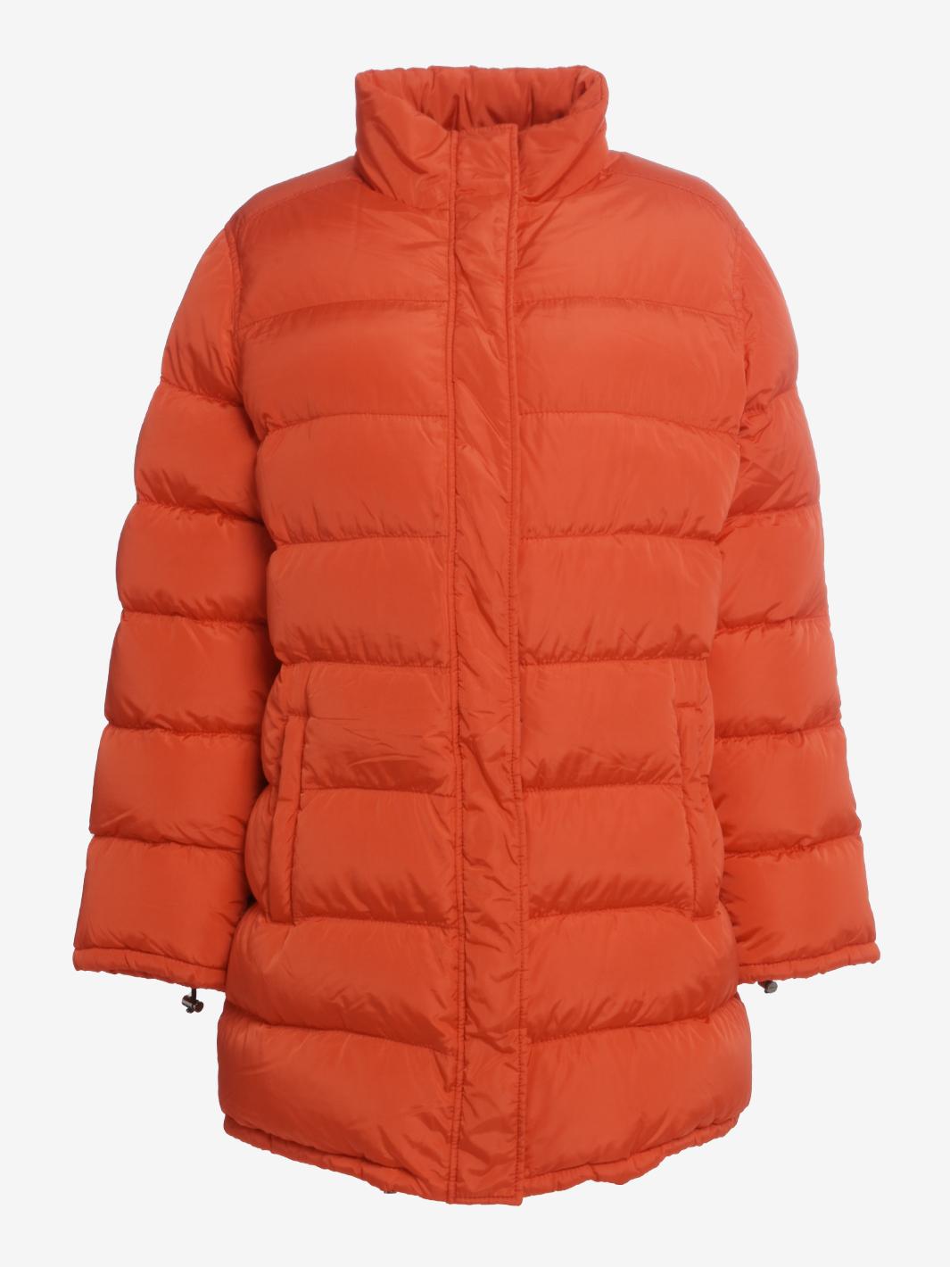 Prada 橙色羽绒夹克
