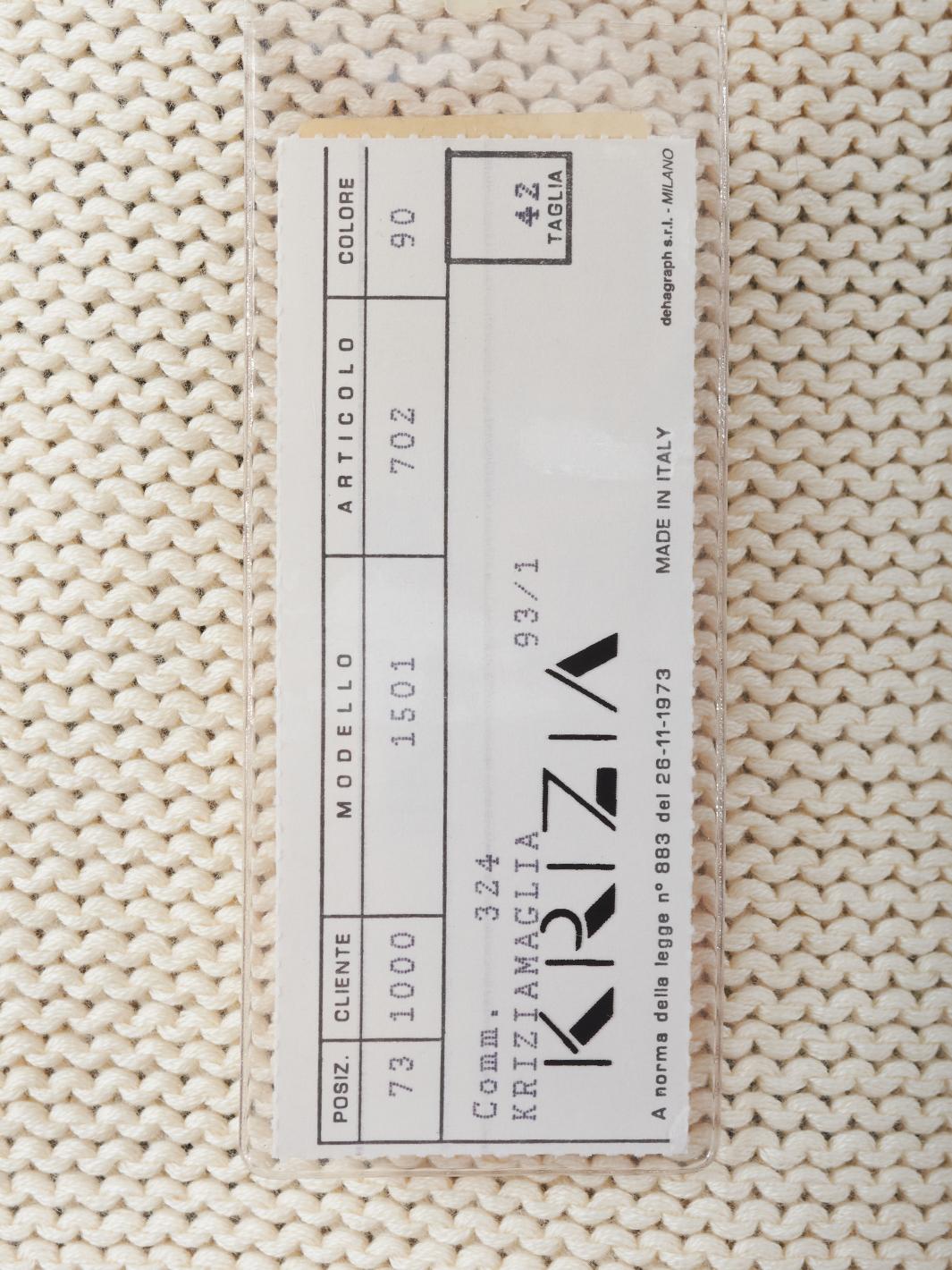 Krizia 粗针织毛衣