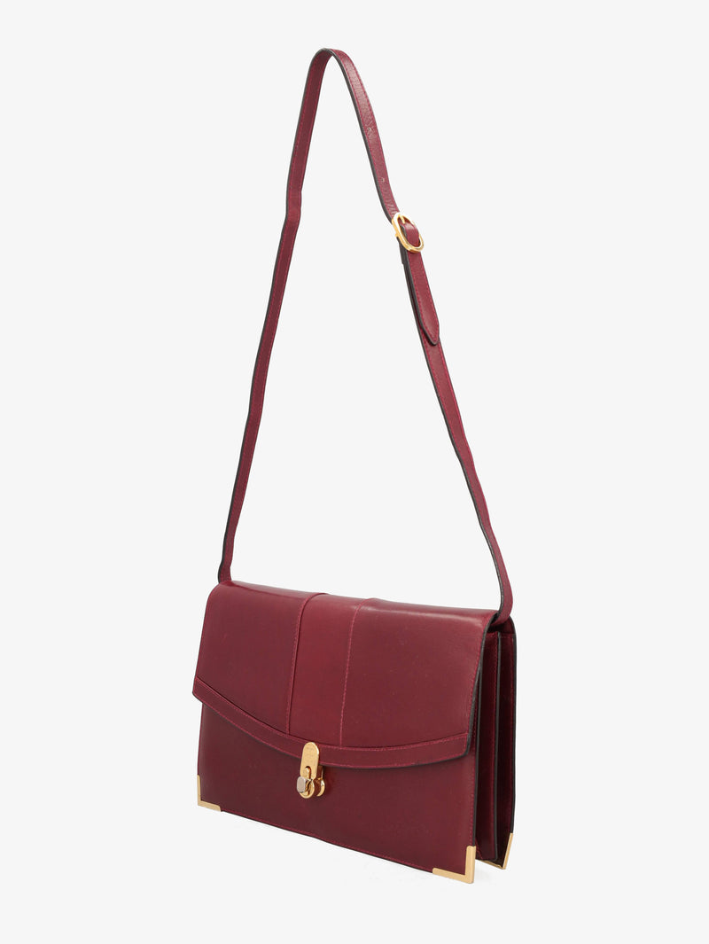 Balenciaga Burgundy Crossbody Bag W2412127  Balenciaga 