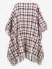 Ermanno Scervino Poncho Dress with Tartan Pattern CVM26.6.34  Ermanno Scervino 