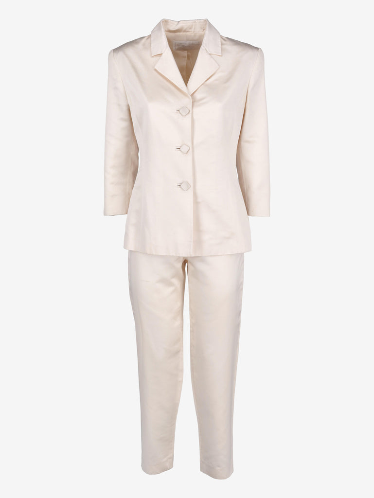 Genny Satin Jacket and Trousers Set 1207214  Genny 