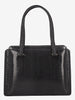 Vintage Black Lizard Leather Handbag WCV300625.38  Vintage 