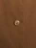 Blumarine Jeans Y2K brown blouse with golden detail on the shoulders MR511263  Blumarine 