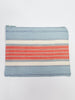 Y2K Cavalli e Nastri canvas clutch in red and blue stripes W22033123  Cavalli e Nastri 