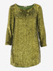 Parosh dress in light green sequins W22110301  Parosh 
