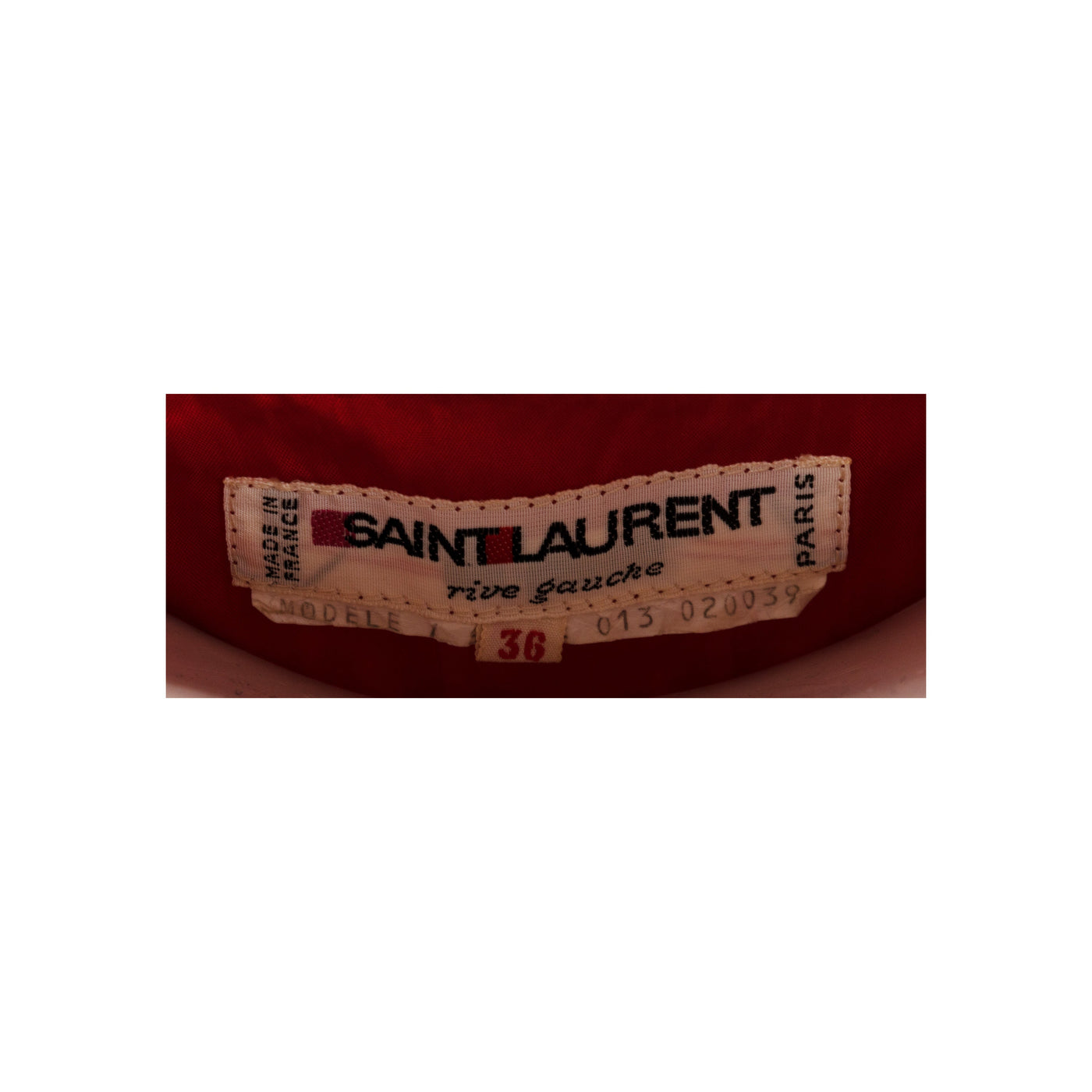 Secondhand Yves Saint Laurent Vintage Smock dress with Fringe