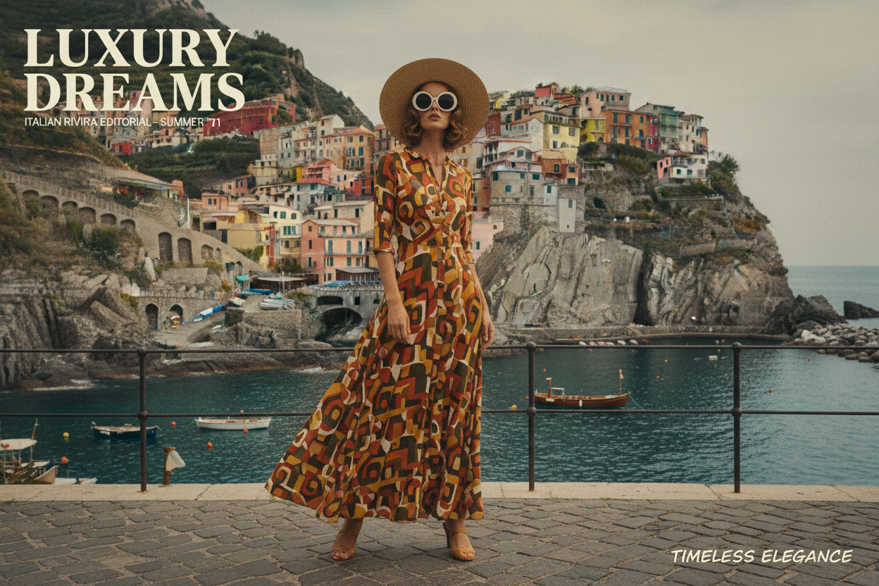 Vintage Italian Riviera Editorial