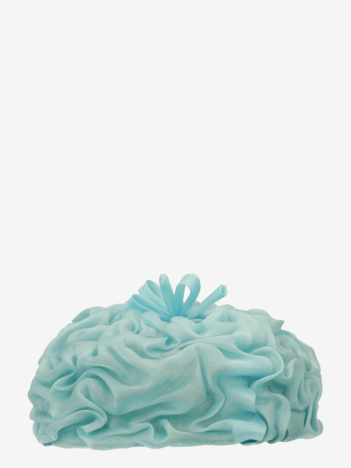 Vintage Celeste Draped Tulle Hat