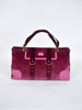 1970s Roberta DI Camerino pink velvet bag