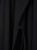 2010 Jean Paul Gaultier oversize black trench