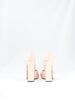2010 Louis Vuitton sandals in light pink leather with very high heel